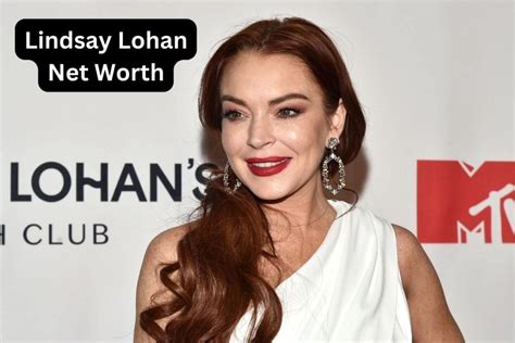 lindsay lohan net worth